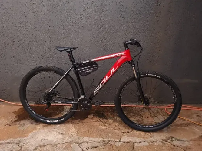 Bicicleta 29 Soul Sl129 24v Microshift Hidráulico Susp Brave - Em excelente estado