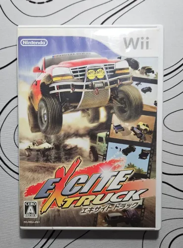 [WII-NO ESTADO] Jogo Excite Truck Japonês para Nintendo Wii sem Teste
