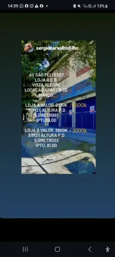 Loja Aluguel