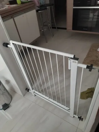 Portao Segurança Pet Grade Proteção 85 A 70cm Cães Bebê