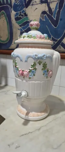 Antiguidades,  filtro antigo Weiss faiança. 