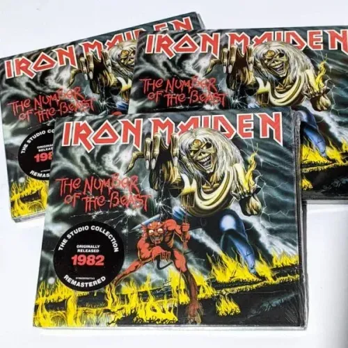 CD Iron Maiden - The Number Of The Beast (Digipack) - LACRADO - NACIONAL