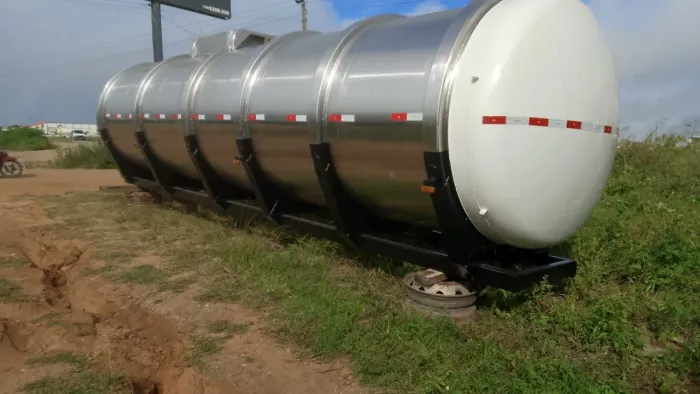 Tanque pipa inox de 20 mil litros pra água potável