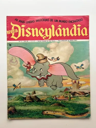 Revista Disneylândia | Disney de 1971 nº8