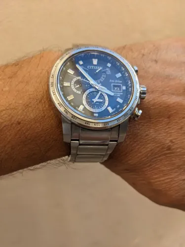 RELÓGIO CITIZEN WORLD TIME ECO DRIVE