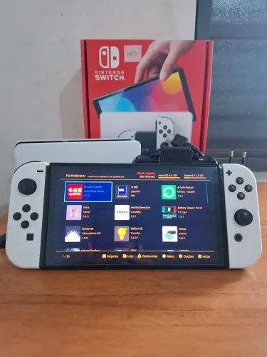 Nintendo Switch OLED Desbloqueado 128Gb - ENVIO OLX