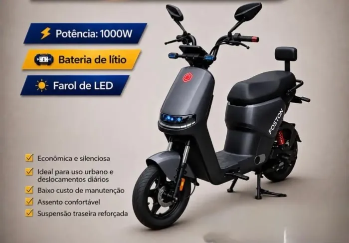 Scooter elétrica 1000w