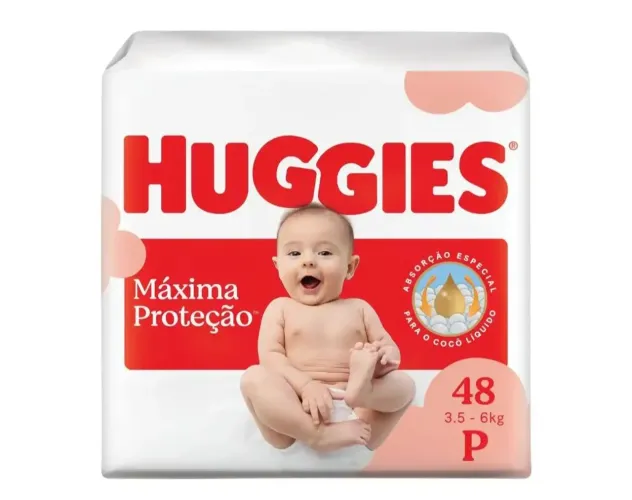 Fraldas Huggies P