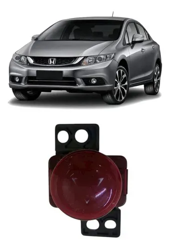 Botão Pisca Alerta Honda Civic 2012 2013 2014 2015 M46728 Vermelho