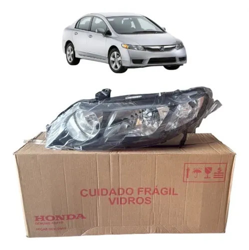 Farol esquerdo Honda New civic 2010