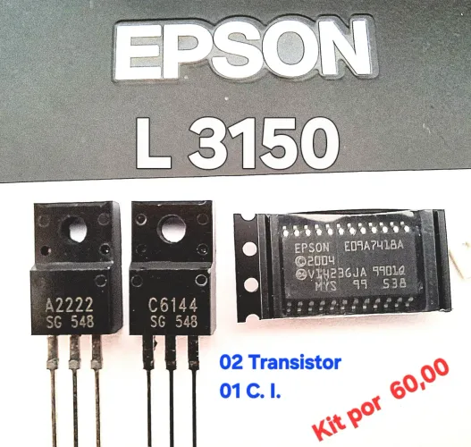 Epson L3150 Transistor e C.I