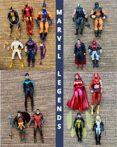 Marvel Legends R$199 cada - Várias peças Hasbro