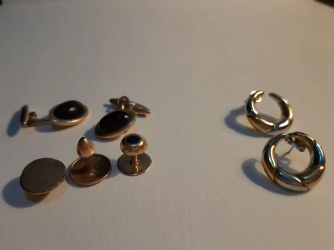 Conjunto KREMENTZ made in USA ouro