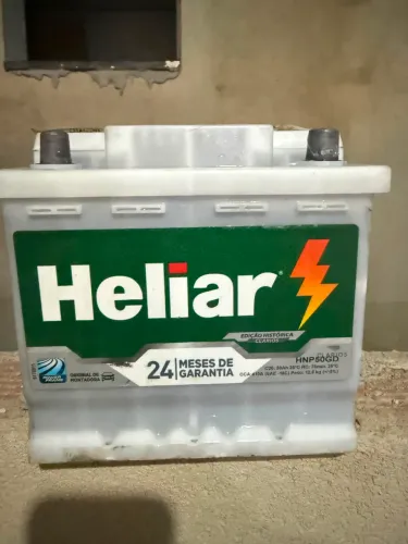 Bateria heliar semi nova na garantia