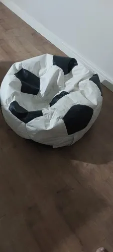 Puff bola futebol 55 cm