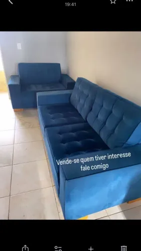 Conjunto sofá 2 e 3 lugares