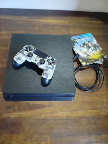 Ps4 slim com jogos 