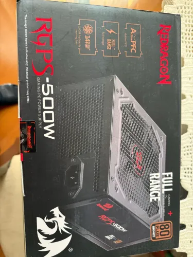 Vendo fonte redragon rgps 500w