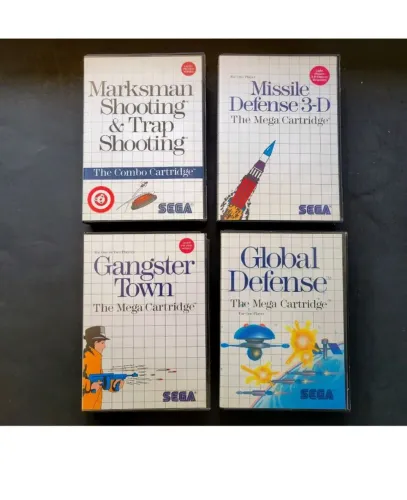 Jogos master system Lot gangster Golden axe lord of sword 