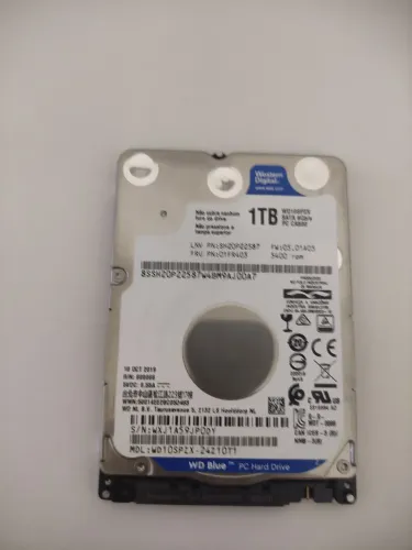 HD sata de notebook 1tb saudável