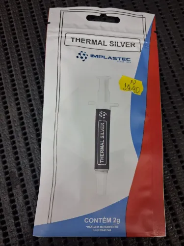 Pasta termica prata Thermal Silvério 2g