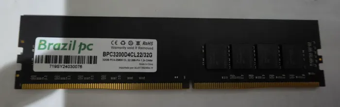 Memoria ddr4 32gb 3200hz