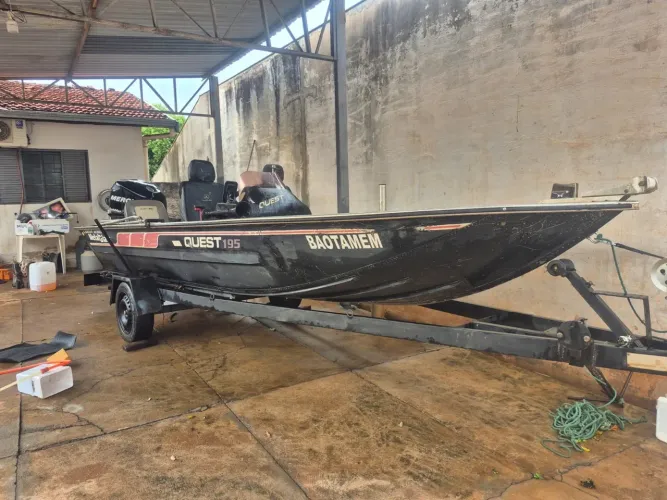 LANCHA QUEST195 motor 115hp