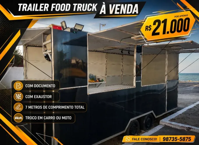 Treiler Food truck