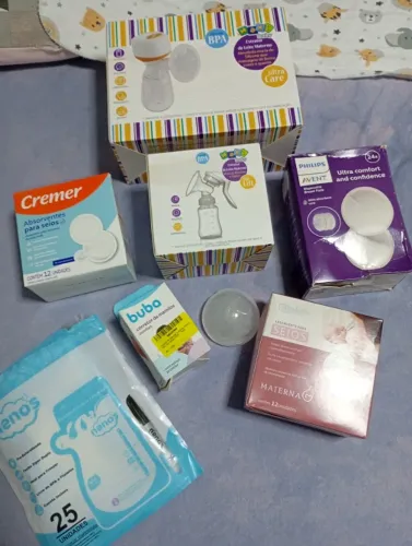 Bomba extratora elétrica e manual 