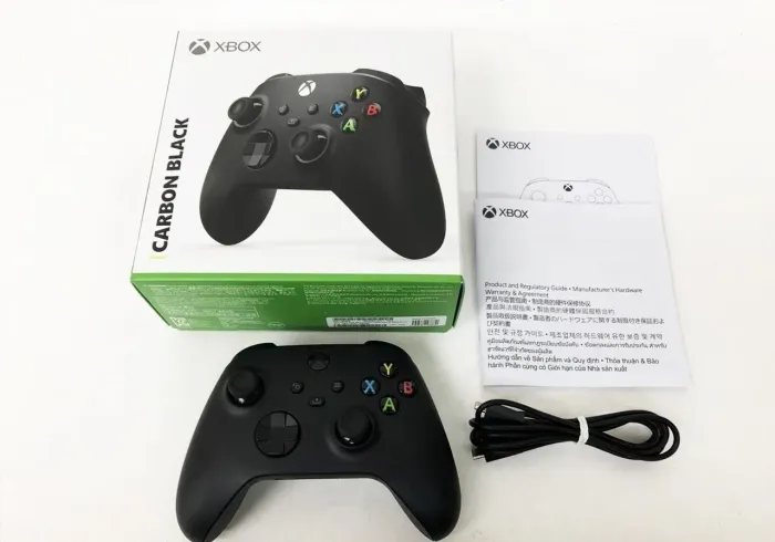 Apenas para entrega presencial - Controle Xbox Series X/S Carbon Black - Original na Caixa