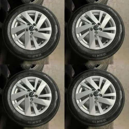 RODA 15 VOLKS COM PNEUS