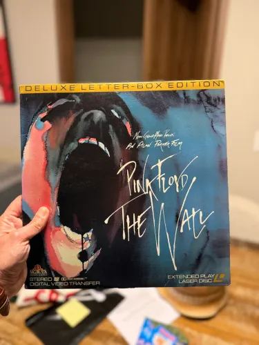 RARIDADE - LaserDisc (LD) do filme Pink Floyd: The Wall