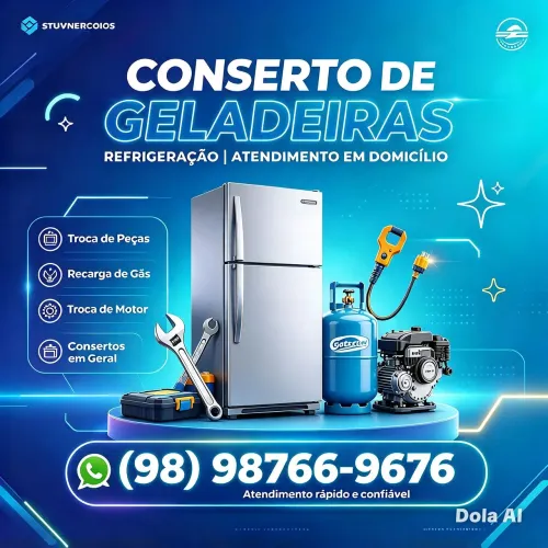 CONSERTOS EM GELADEIRAS DOMICILIAR