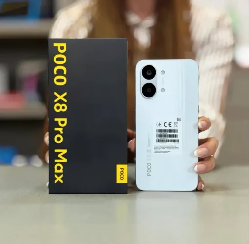Xiaomi POCO X8 Pro Max 5G 256GB 12GB RAM - Lacrado com Garantia