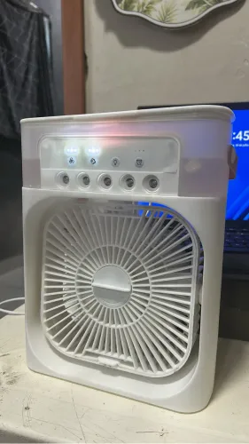 Ventilador e umidificador