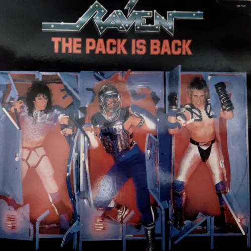 LP VINIL THE PACK IS BACK - BANDA DE HEAVY METAL RAVEN - TENHO OUTROS VINIS À VENDA 