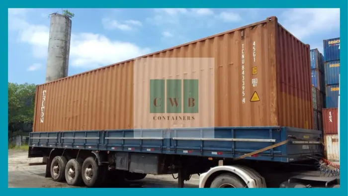 Container Dry 20 e 40 Pés - Pronta-Entrega - Direto do Porto - Pagamento na Entrega