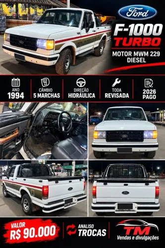 Ford F-1000 Super Diesel / Super Diesel Turbo 1994