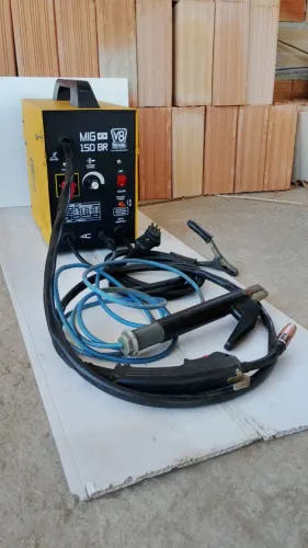 Máquina de Solda MIG 150 BR Adaptada para Eletrodo