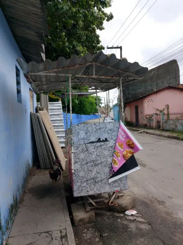 Carrinho de lanche em perfeito estado