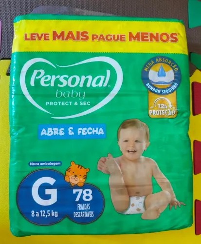 Fralda Personal G com 78 unidades 