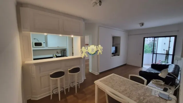 Flat mobiliado para alugar no Itaim Bibi | 42m² | 1 Dormitório | 1 Vaga de Garagem