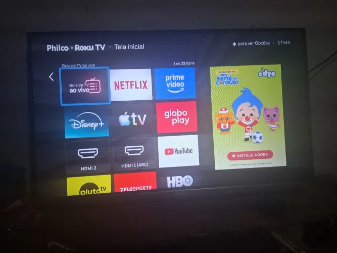 Vendo TV smart seminova aceito proposta sobre o preco nunca foi no concerto