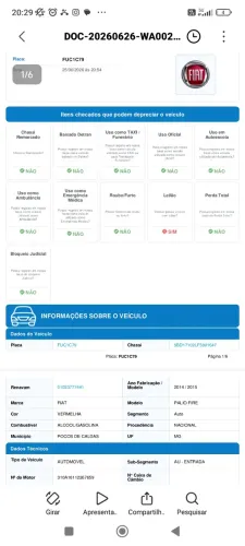Fiat Palio 1.0/ Trofeo 1.0 Fire/ Fire Flex 2P 2015