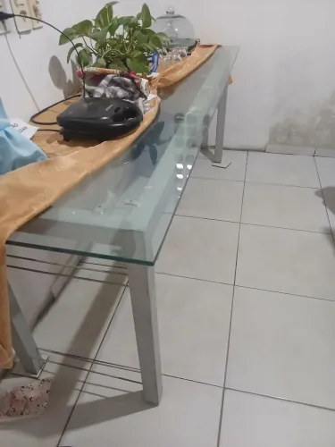 Aceito proposta pra vender hoje/ mesa de vidro