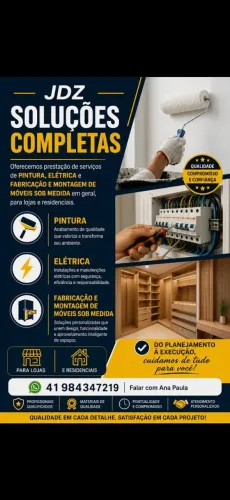 Pintura, montagens, elétrica