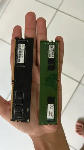 2 Memórias RAM DDR4 4GB 2400MHz - Total 8GB