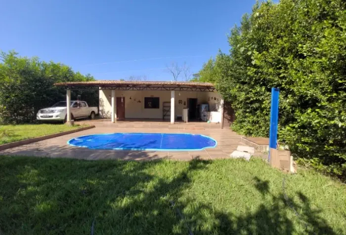 Chácara Rio Uru Heitorai Gramada Cerca Viva Escritura Piscina 1000m2