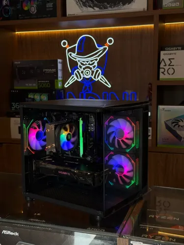 PC GAMER RYZEN 5 4500 + RX 580 LOJA FÍSICA EM GOIÂNIA
