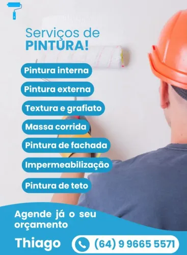 Serviço de pintura residencial e comercial!